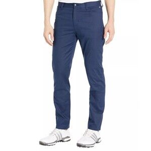 Adidas Golf Pants 35x32 Men's Go-to 5-Pocket, Collegiate Navy